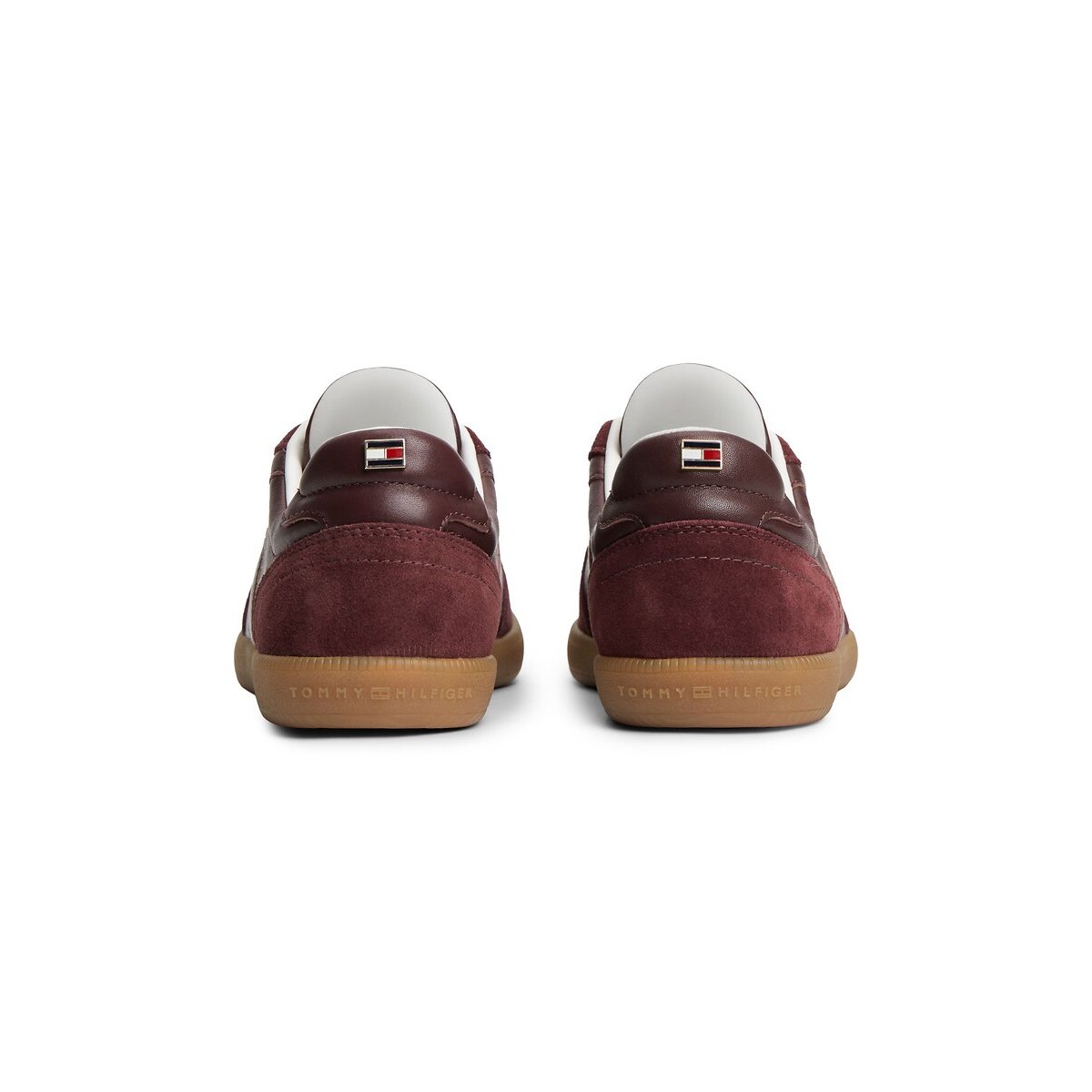 Scarpe da ginnastica in pelle, TRIBECA bordeaux , TOMMY JEANS