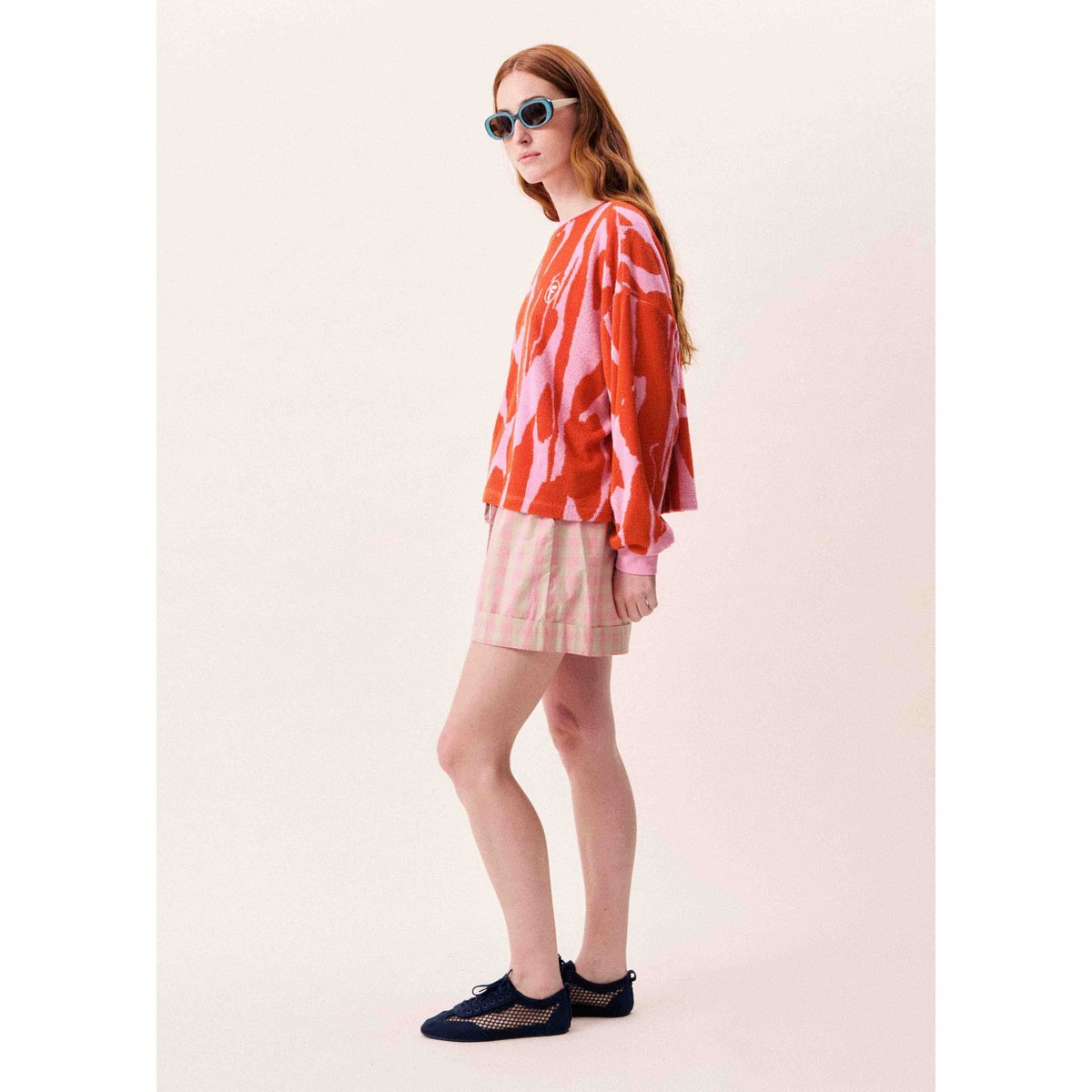 Sweatshirt AMAZONAS nenufar violet, FRNCH