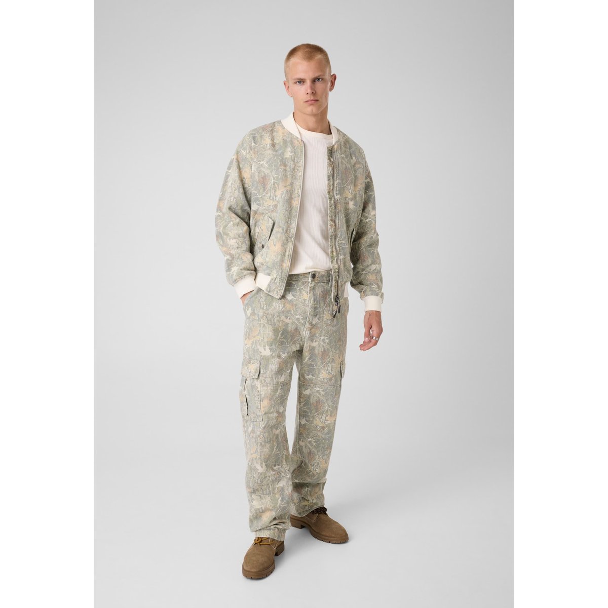 Veste Bomber Camouflage fantaisie multicolore, GUESS