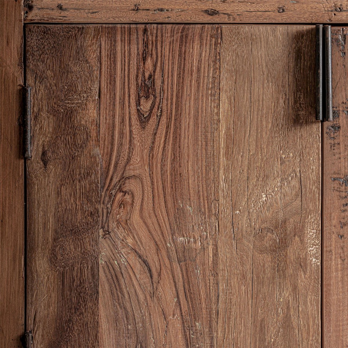 Buffet en bois d'orme massif style rustique marron bois naturel, RECOLLECTION