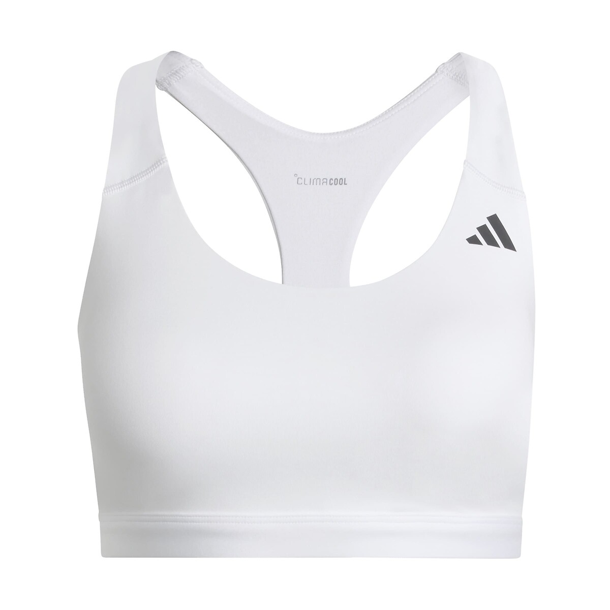 Brassière, bretelles amovibles blanc, adidas Performance