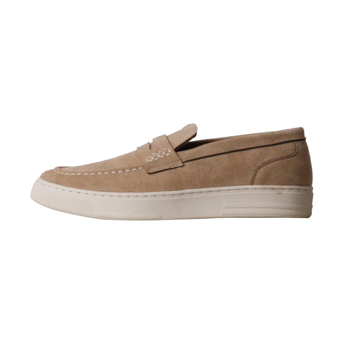 Mocassin Basse à Enfiler beige, ENZO MARCONI