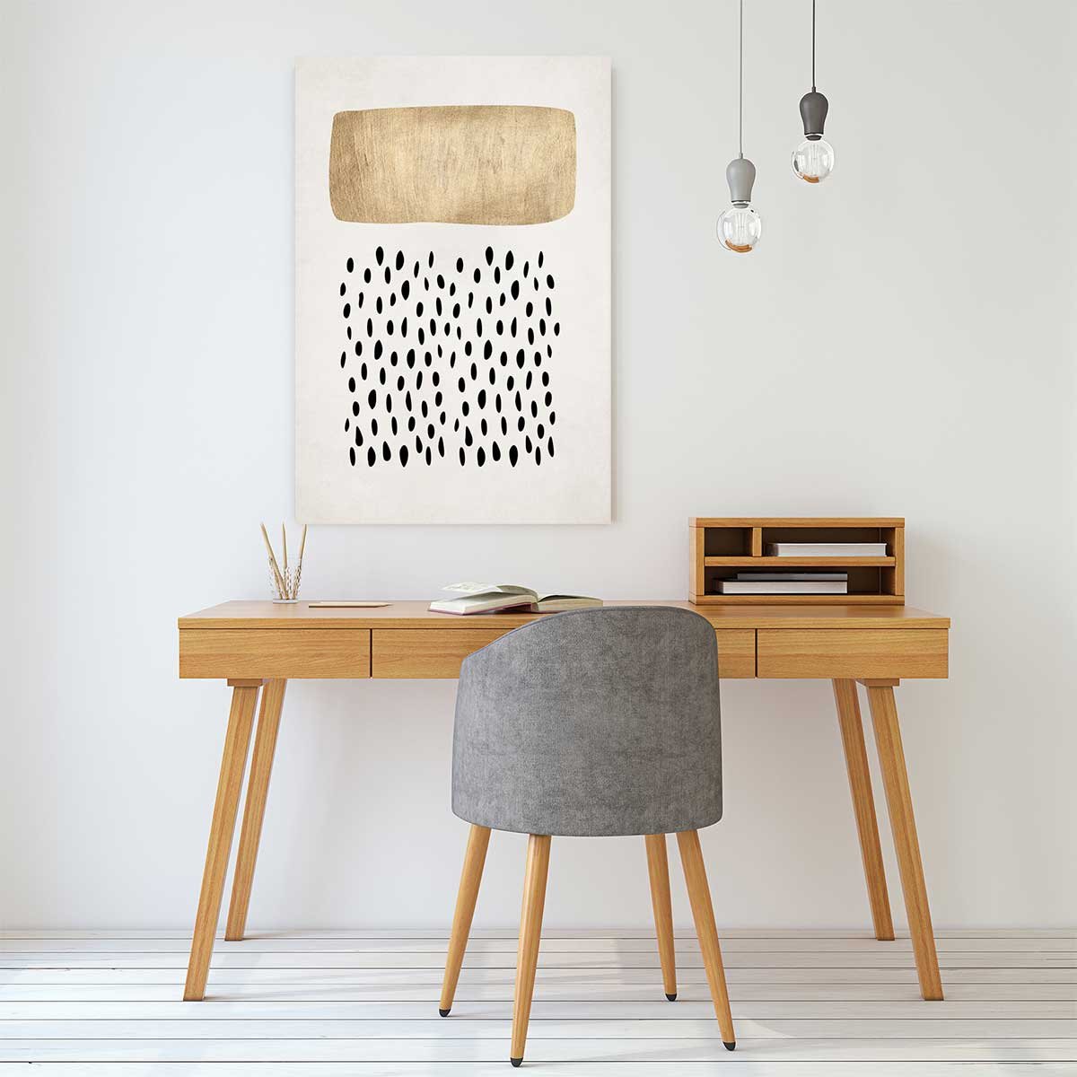 Tableau abstrait N°5 Opus tableau alu dibond, HEXOA