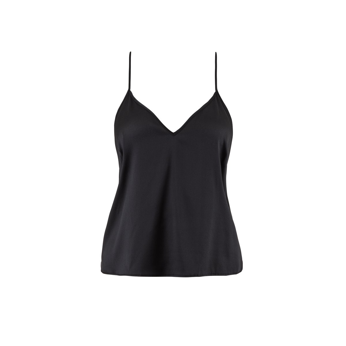 Top fines bretelles Silk Desire noir, AUBADE