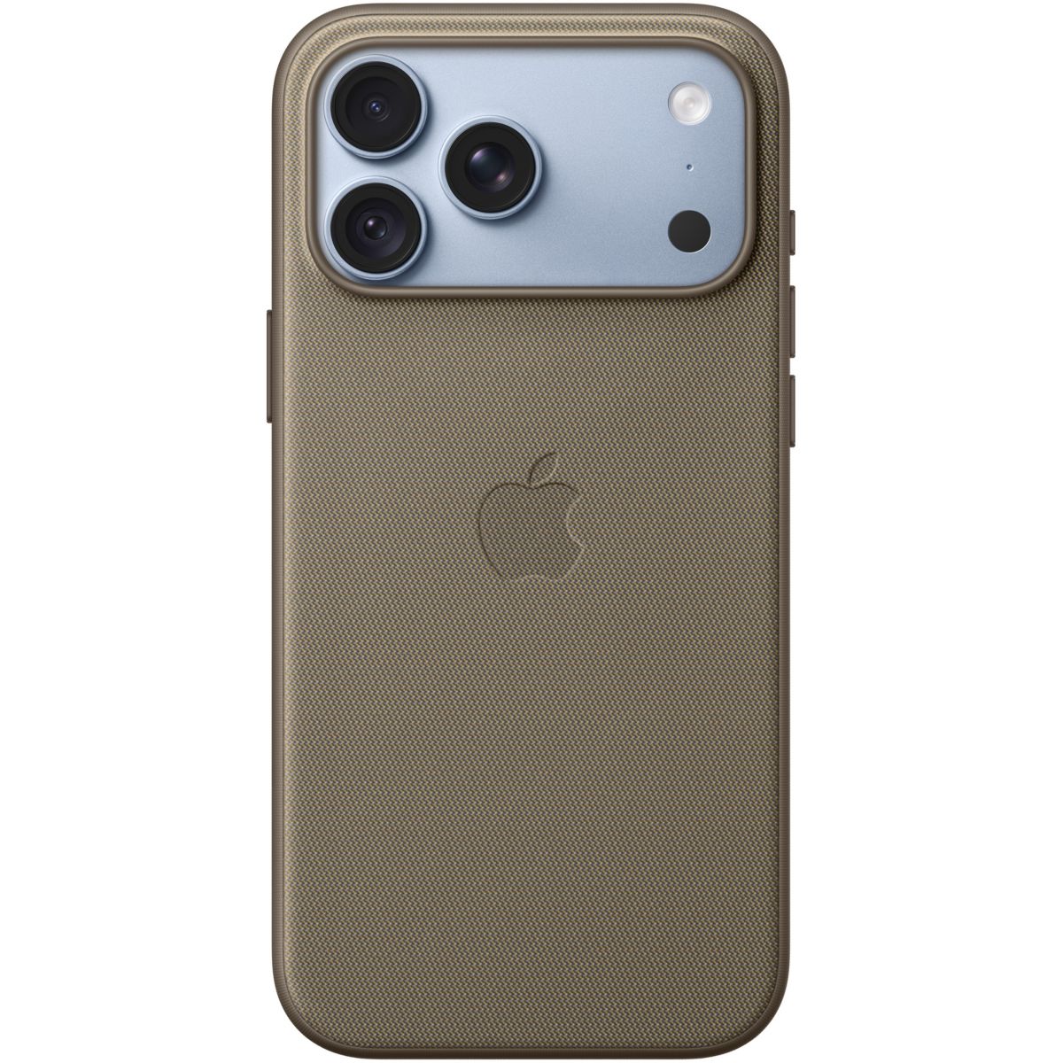 Coque iPhone 18 Pro Max TechWoven Taupe Magsaf couleur unique, APPLE