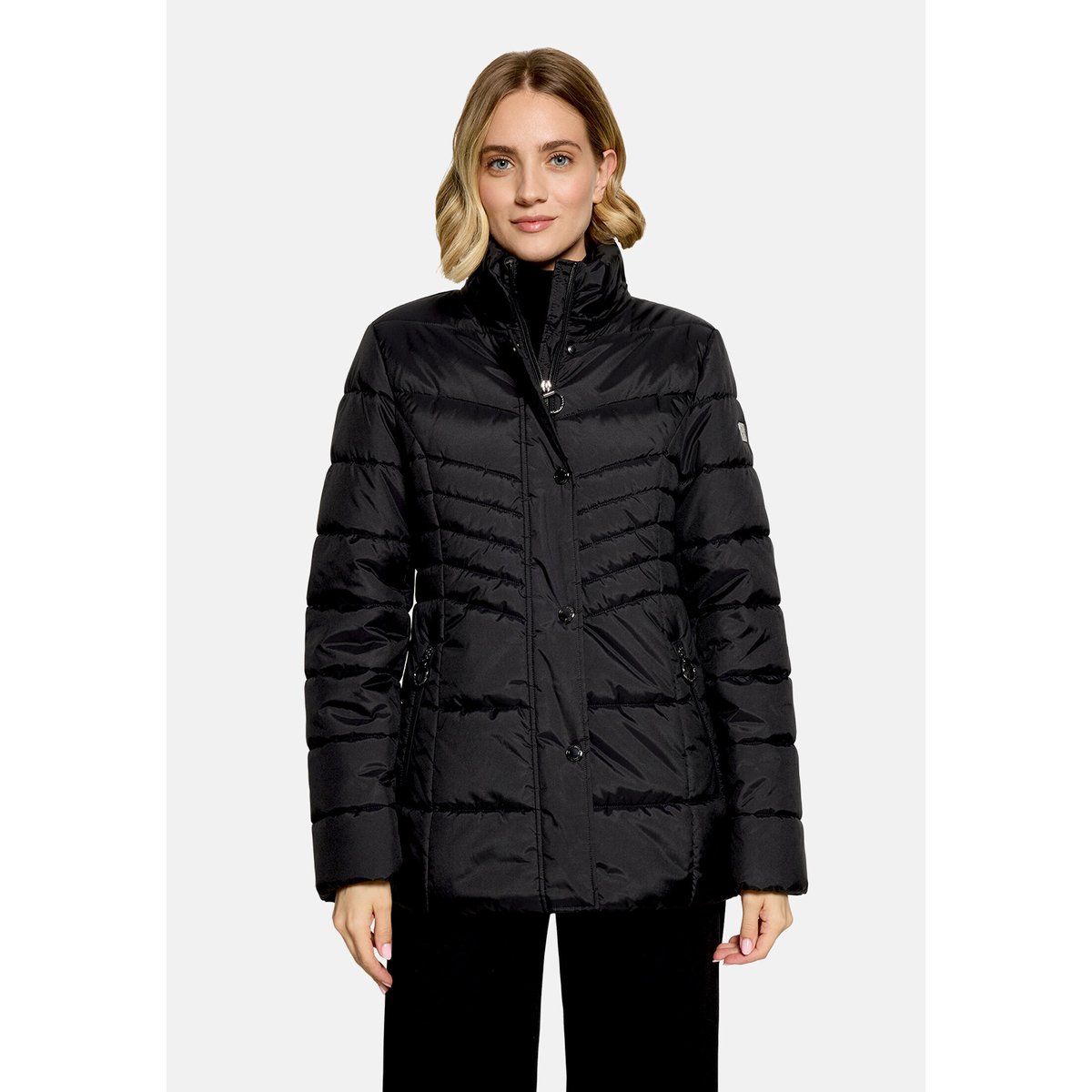 Veste outdoor à capuche amovible noir, BETTY BARCLAY