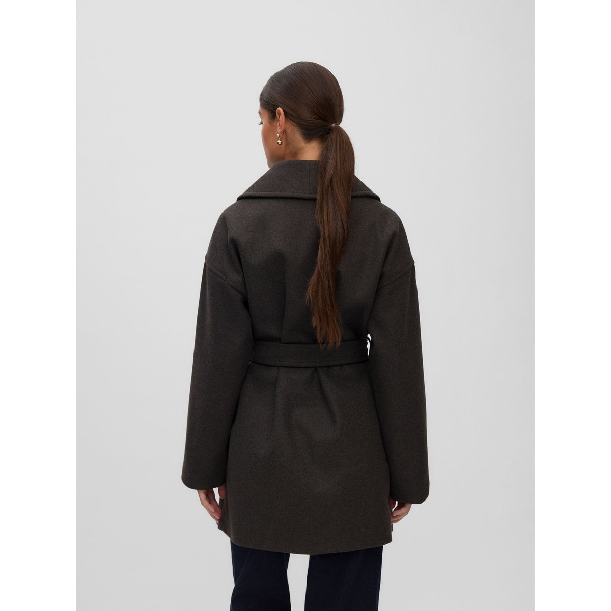 Manteau marron - delicioso, VERO MODA