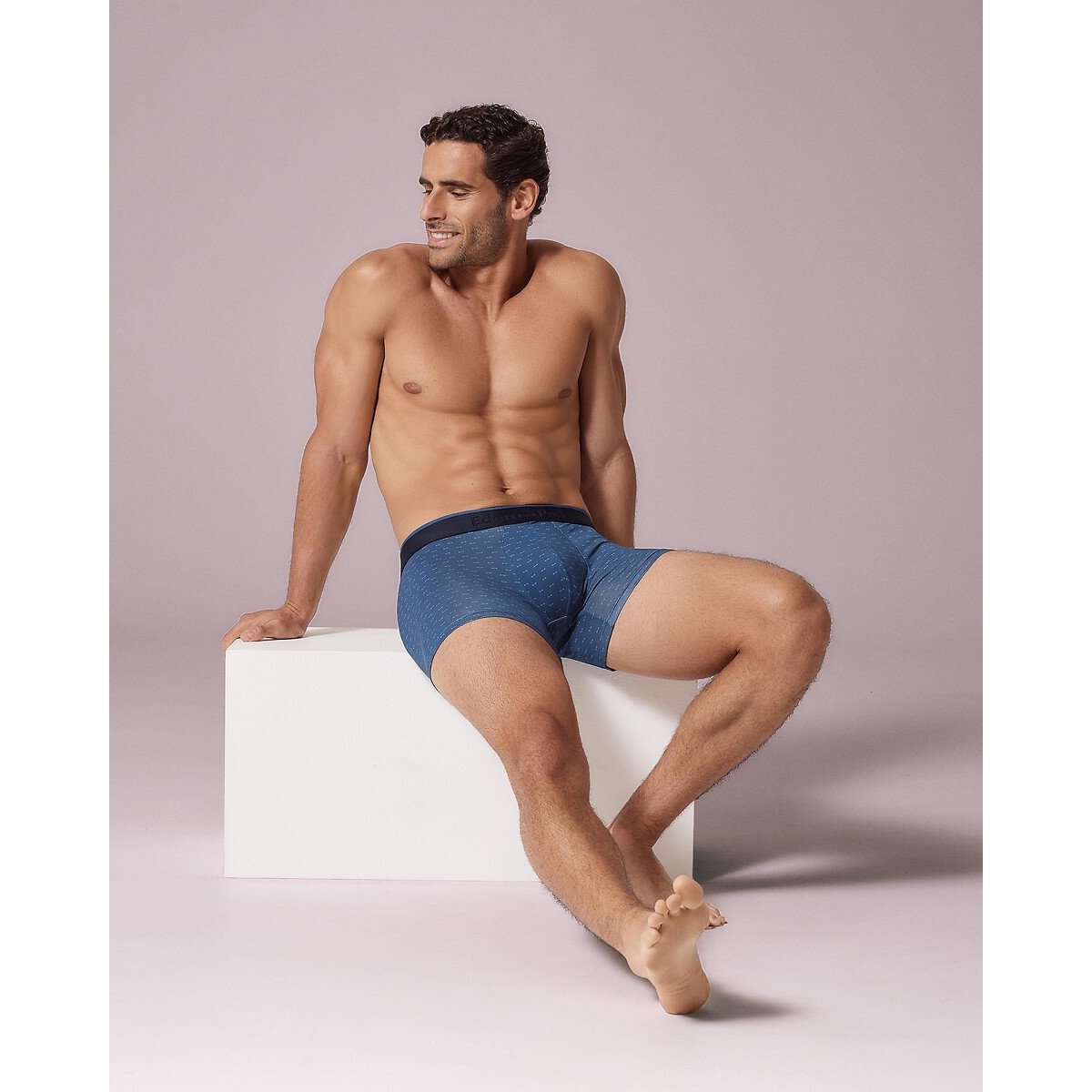 Lot de 2 boxers bleu, EDEN PARK