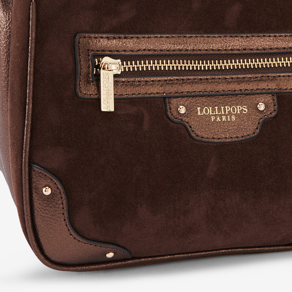 Sac multi poches  Roberto doré,marron, LOLLIPOPS