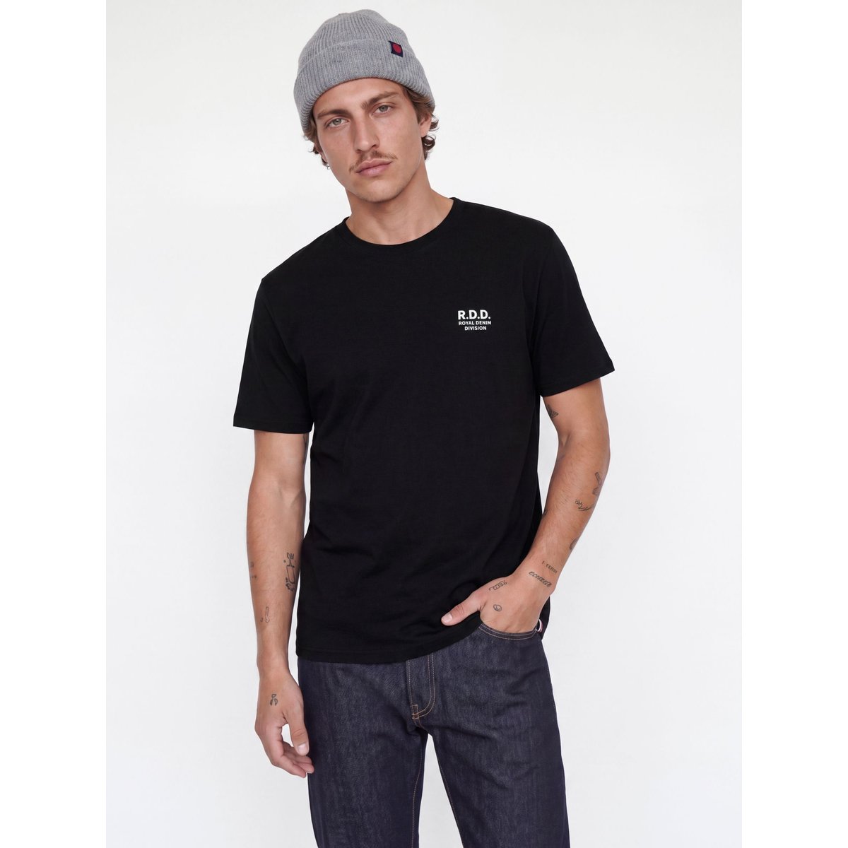 T-Shirt noire - black, JACK & JONES