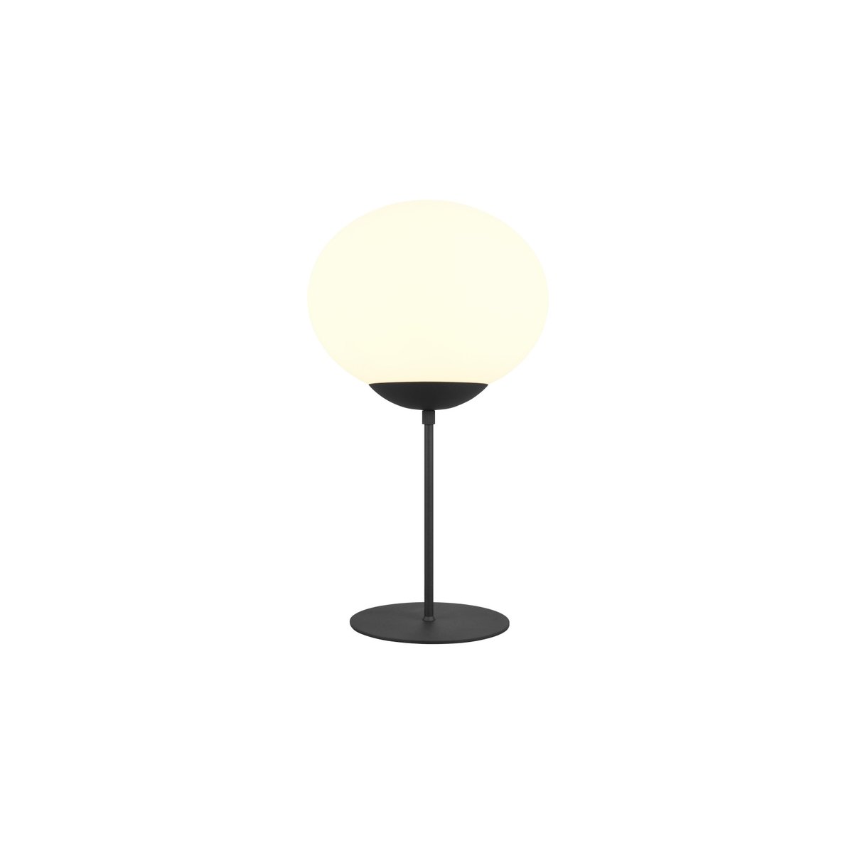 Lampe design en métal vintage, FOMENTO noir, TRIO