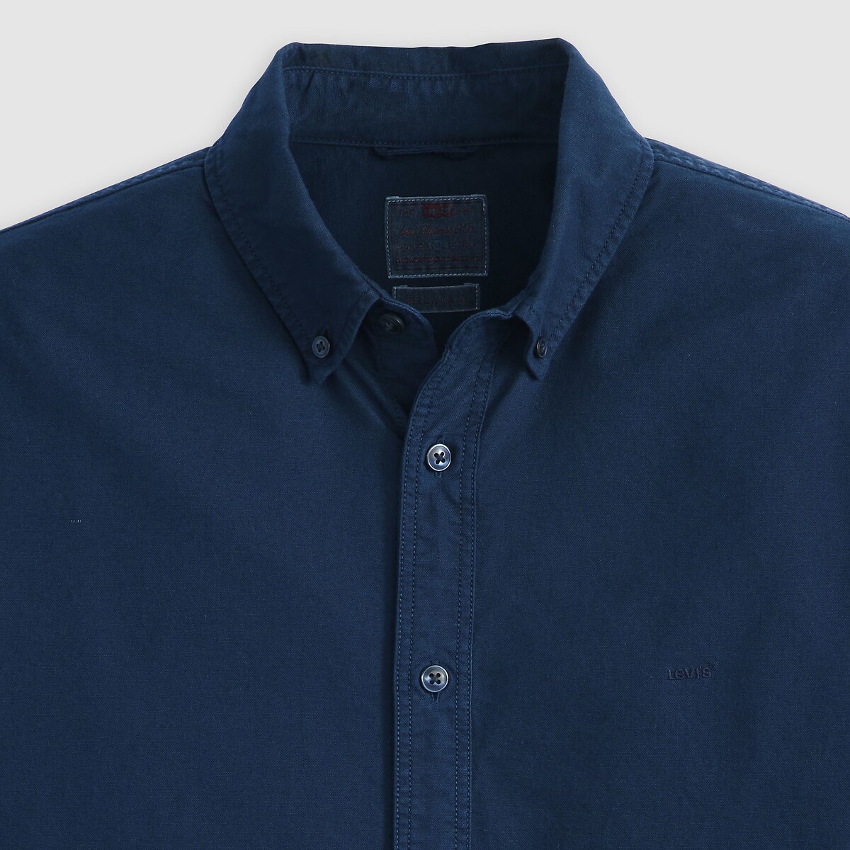 Chemise oxford relaxed col boutonné bleu foncé, LEVI'S