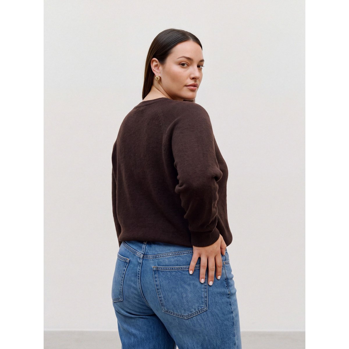 Pull marron - chocolate torte 1, VERO MODA