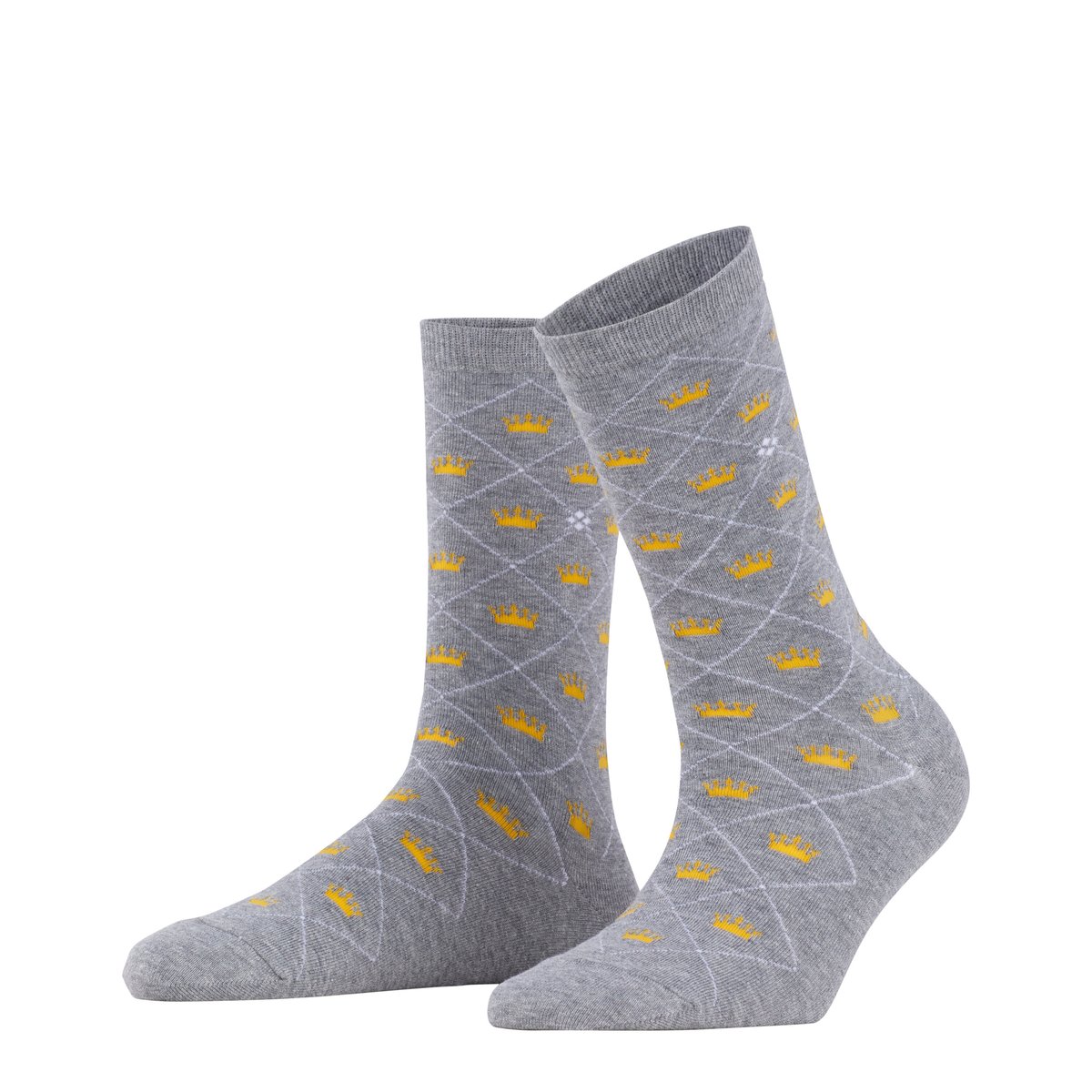 Chaussettes Crown Opaque gris pâle, BURLINGTON