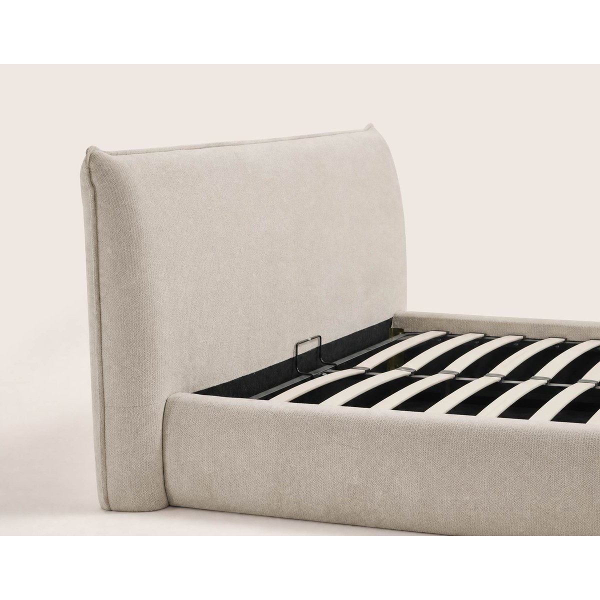 Lit coffre - ARTHUR beige, BEST MOBILIER