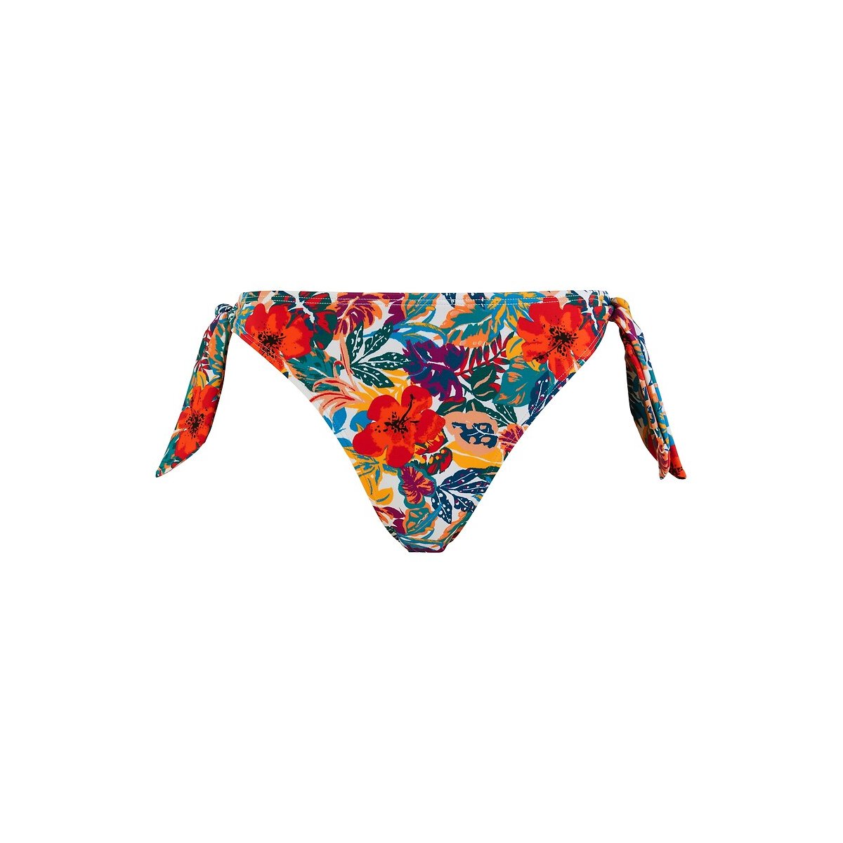Curaçao Swim Briefs multicolour tropical print, SANS COMPLEXE