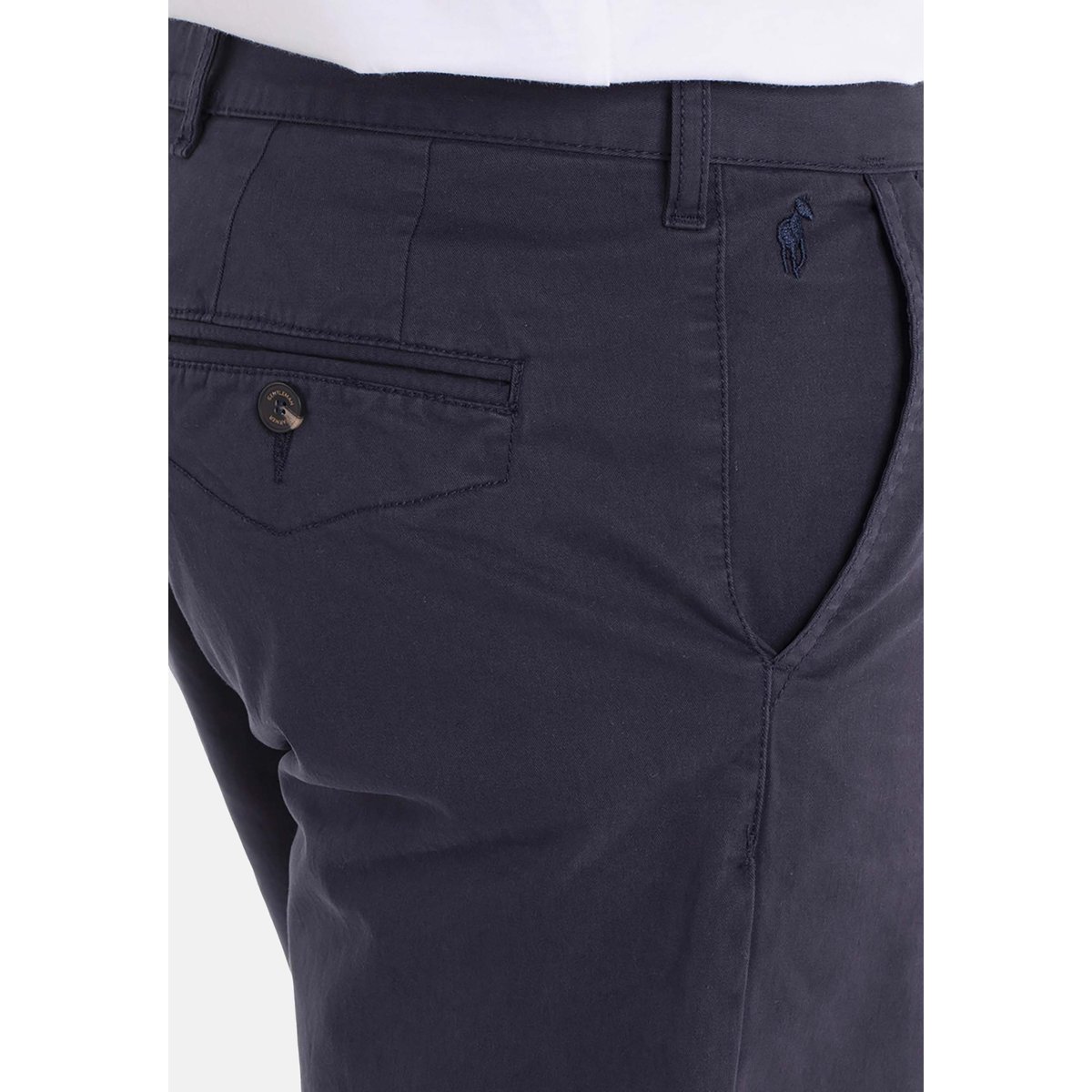Short coupe regular en coton SAILOR bleu marine, GENTLEMAN FARMER