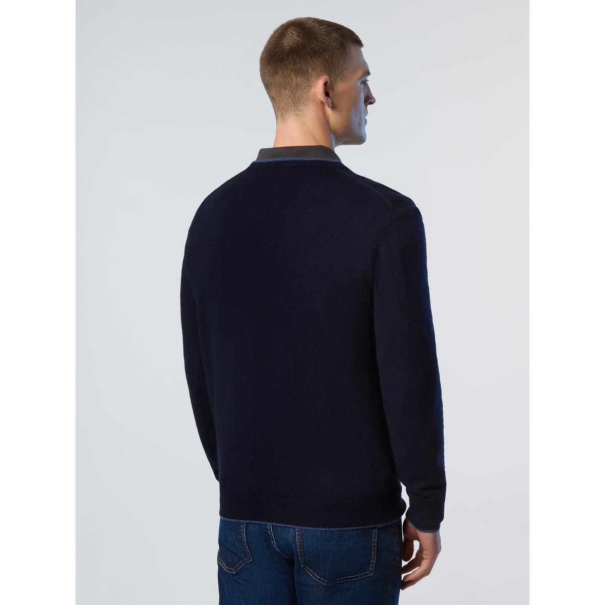 Pull col V bleu marine, NORTH SAILS