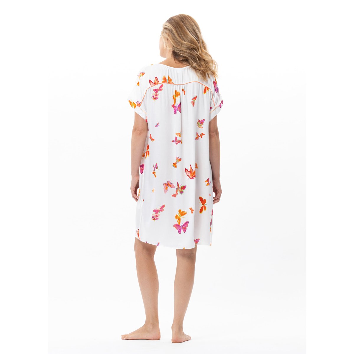Chemise de nuit en viscose ROBINSON 201 multicolore, LE CHAT