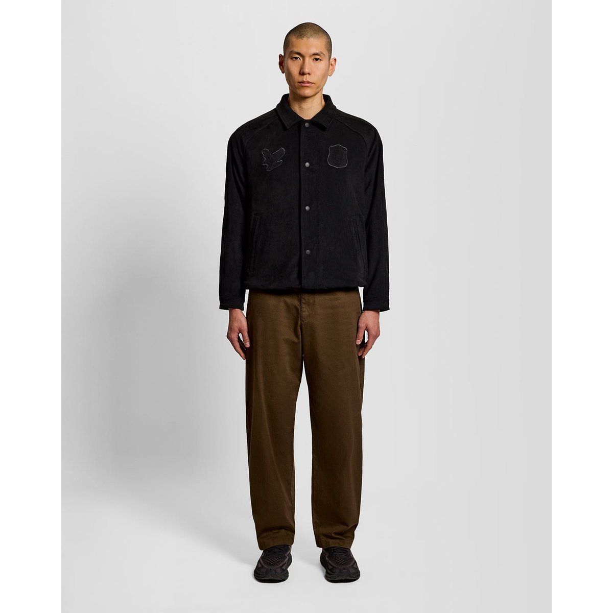 Veste coach noir délavé, LYLE & SCOTT