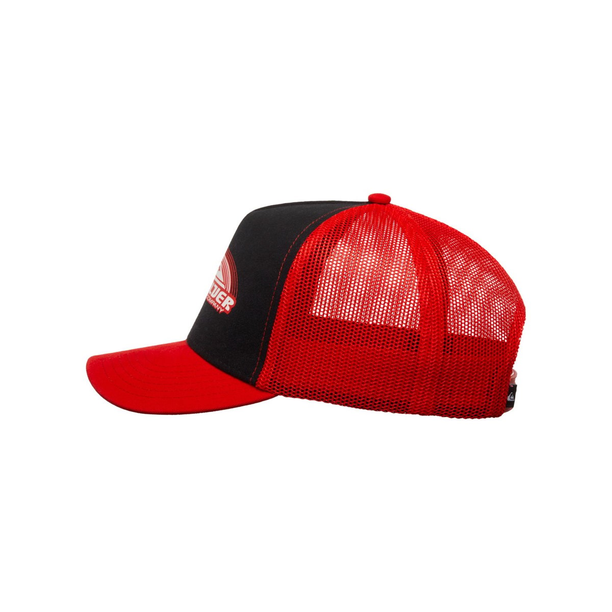 Casquette trucker DECADES COTTON rouge salsa, QUIKSILVER