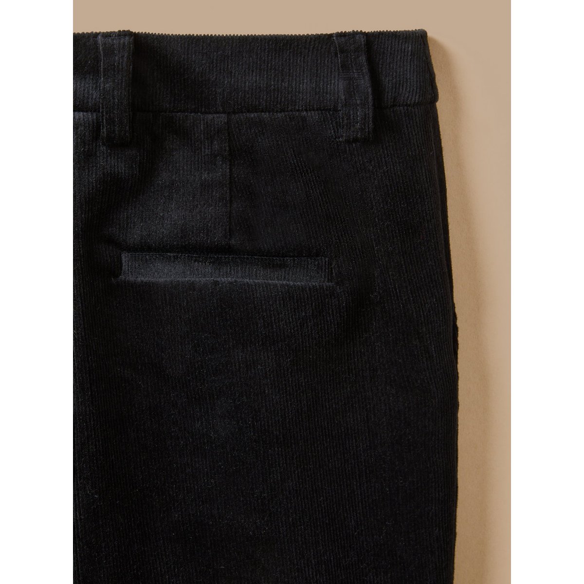 Pantalon de costume velours - Collection Fêtes et Mariages noir, CYRILLUS