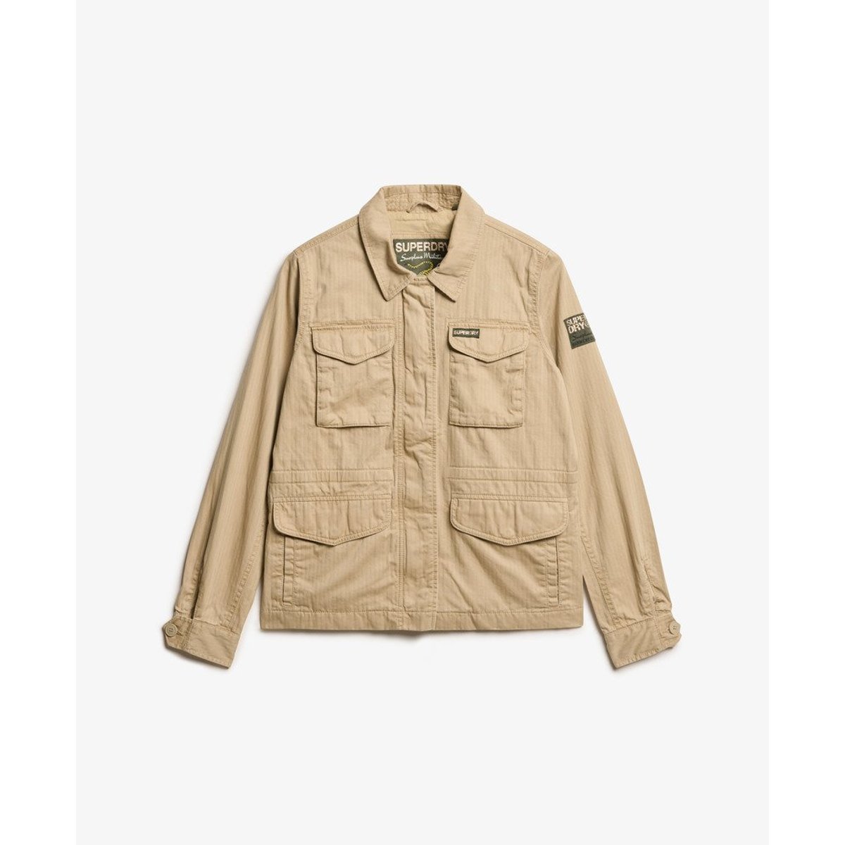 Veste militaire doublée M65 beige canyon, SUPERDRY