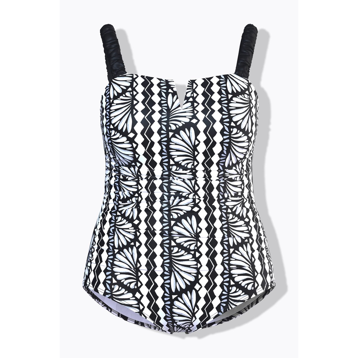 Maillot de bain à bonnets souples. Bretelles noir, ULLA POPKEN