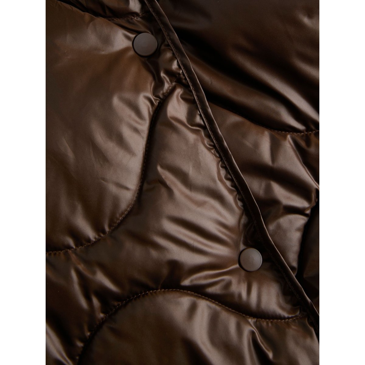 Veste Matelassée marron - demitasse 1, JJXX