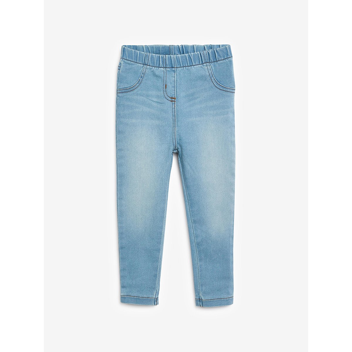 Jeggings avec taille élastiquée bleu clair, NEXT