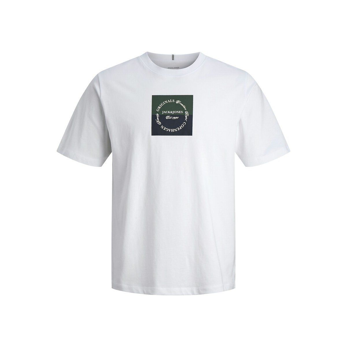 T-shirt manches courtes blanc, JACK & JONES