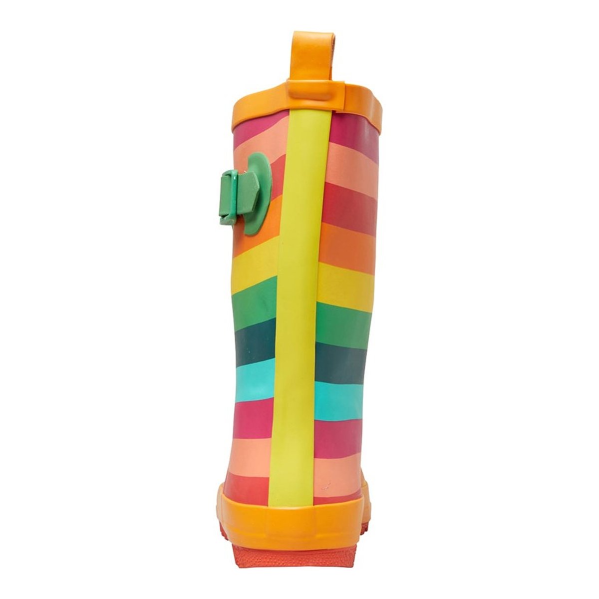Bottes de pluie en caoutchouc PUDDLE multicolore à rayures, TRESPASS