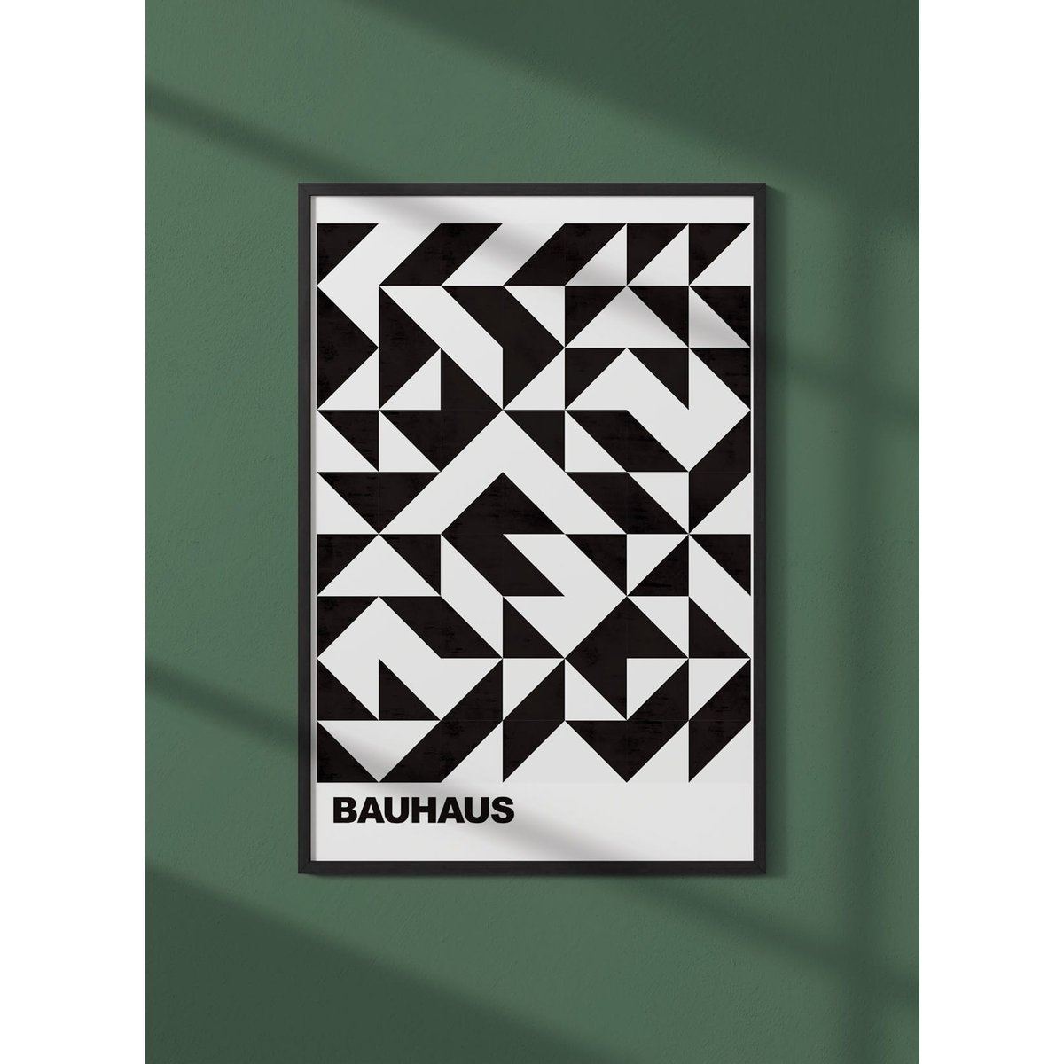 Affiche Bauhaus 42 blanc, L'AFFICHERIE