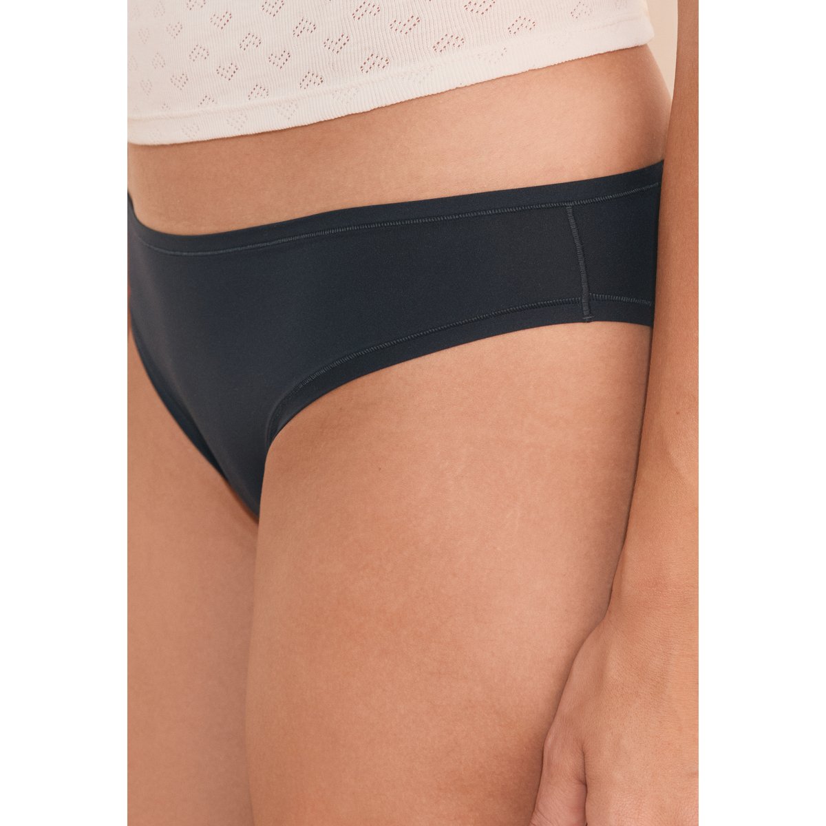 Culotte en microfibre PURE SOFT BAC marine, ETAM