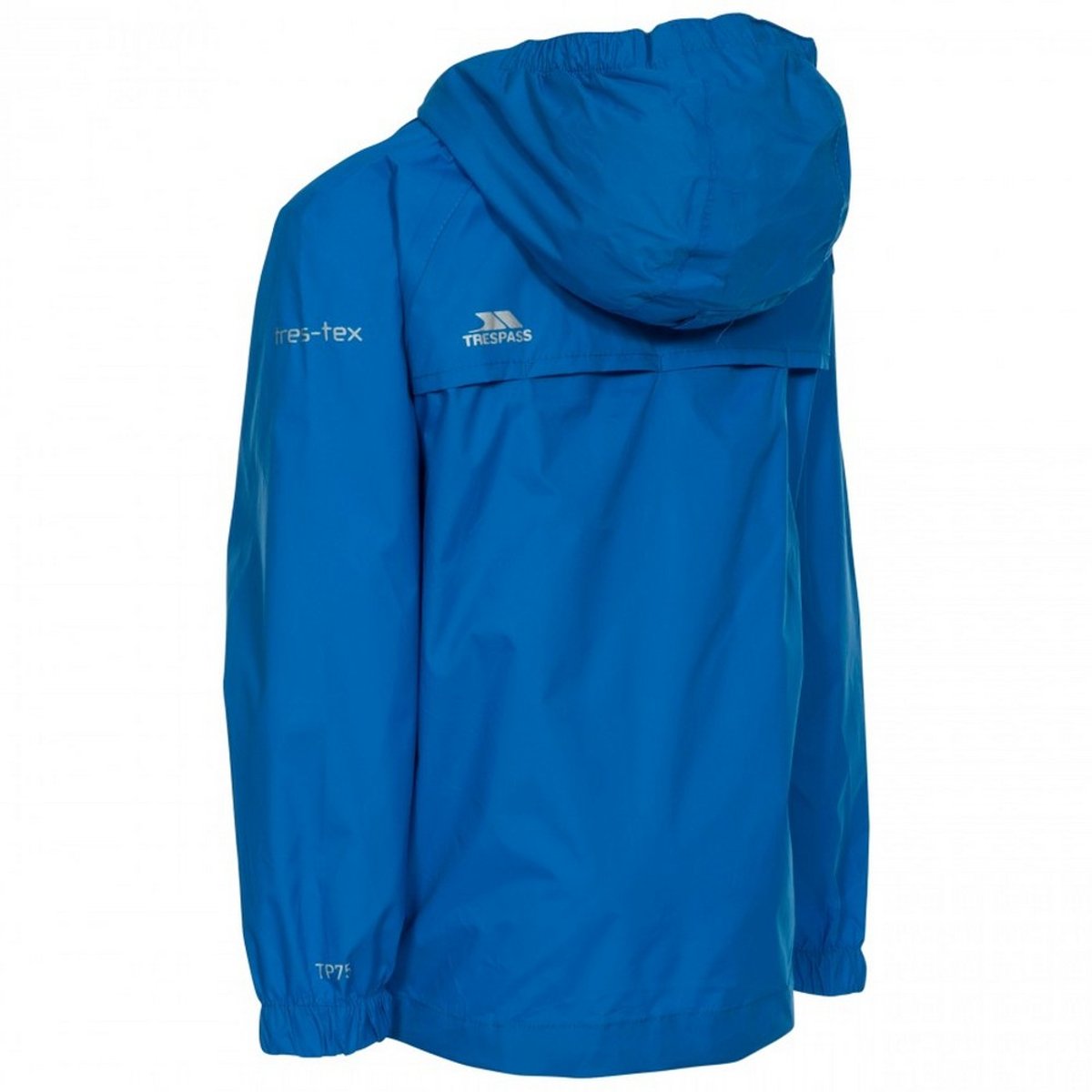 Veste imperméable QIKPAC bleu cobalt, TRESPASS