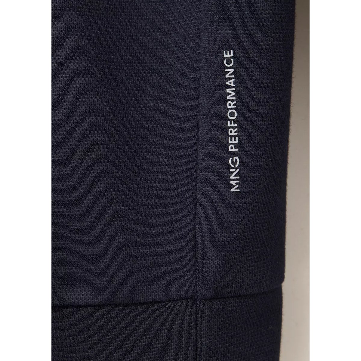 Sweat-shirt à col zippé Thermolite® bleu marine, MANGO MAN