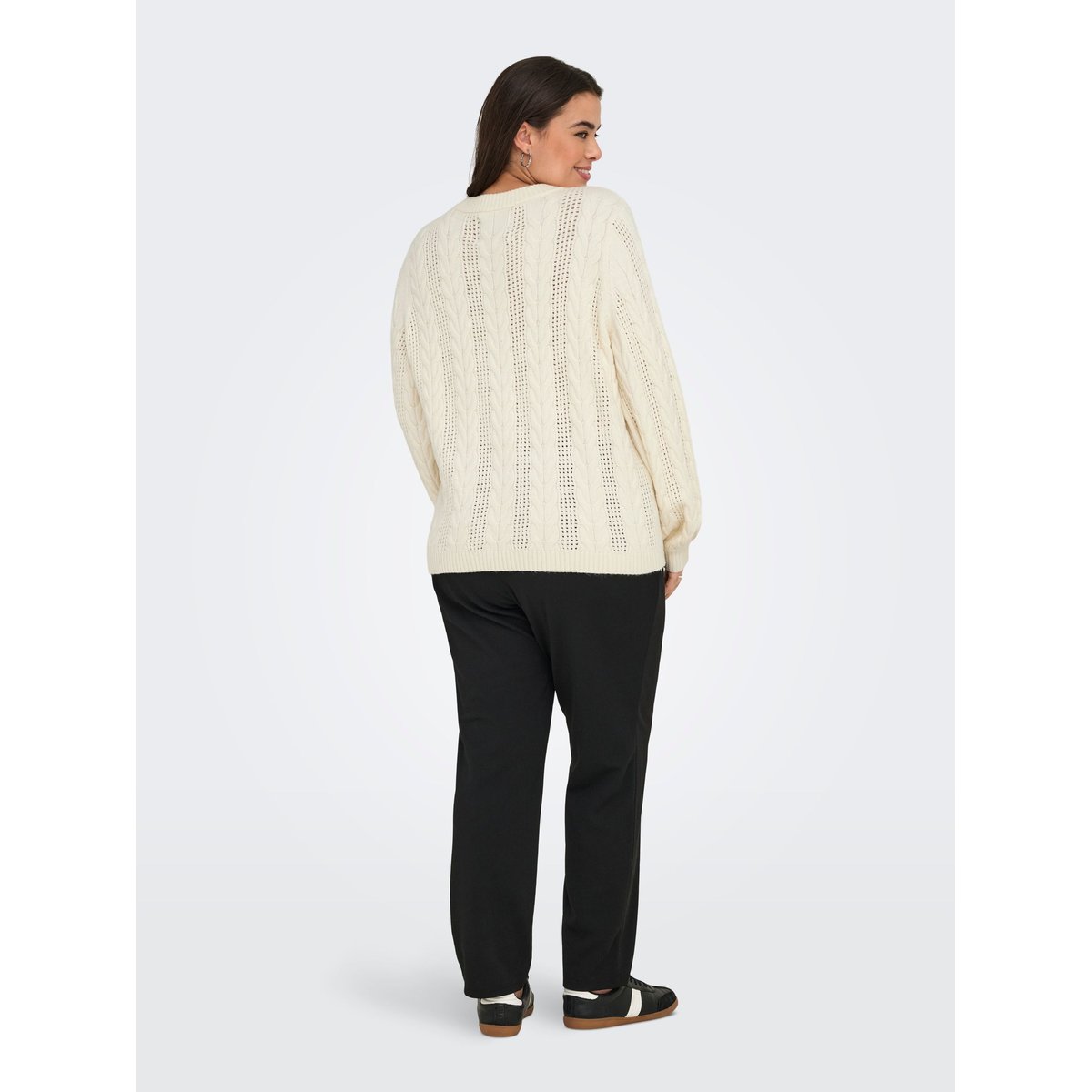 Pull En Maille whitecap gray 1, ONLY CARMAKOMA