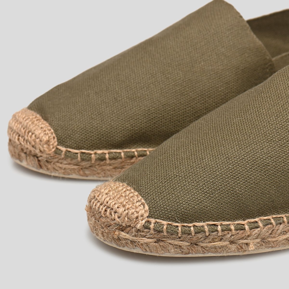 Espadrilles en toile képi, MONOPRIX