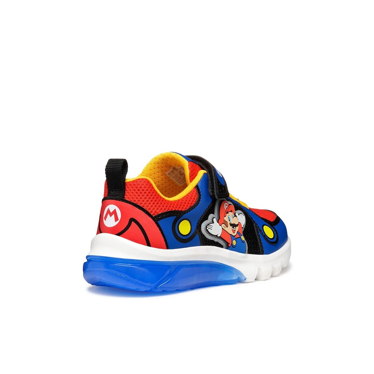 Baskets respirantes à LED Ciberdron x Supermario bleu royal, GEOX