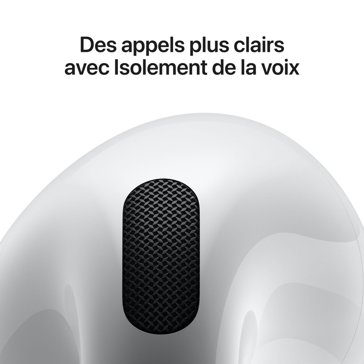 Ecouteurs AirPods 4 ANC - Réduction de bruit blanc, APPLE