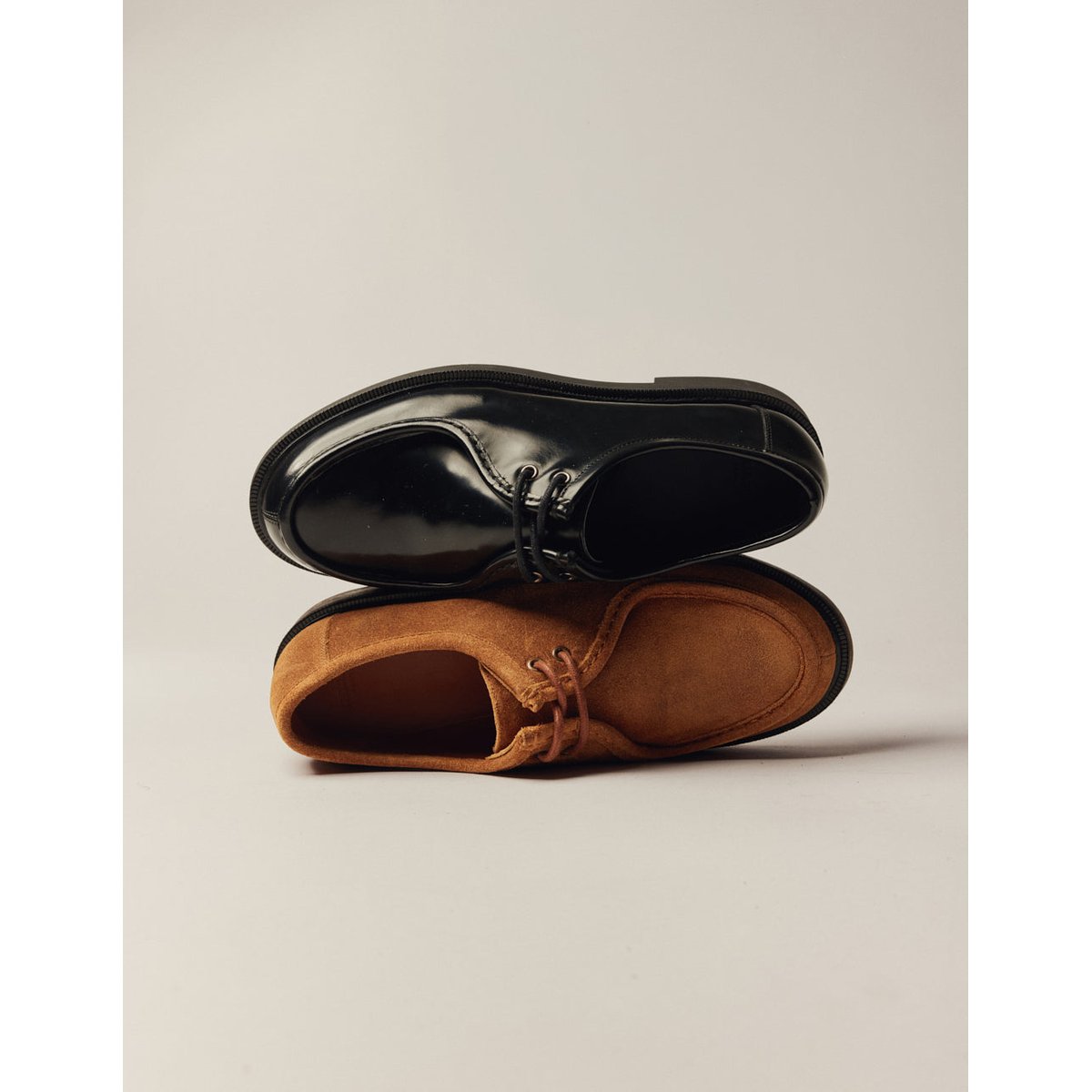 Derbies LUNO suède huilé cognac, ODAJE