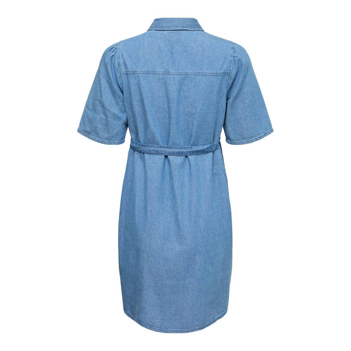 Robe light blue denim, MAMA LICIOUS