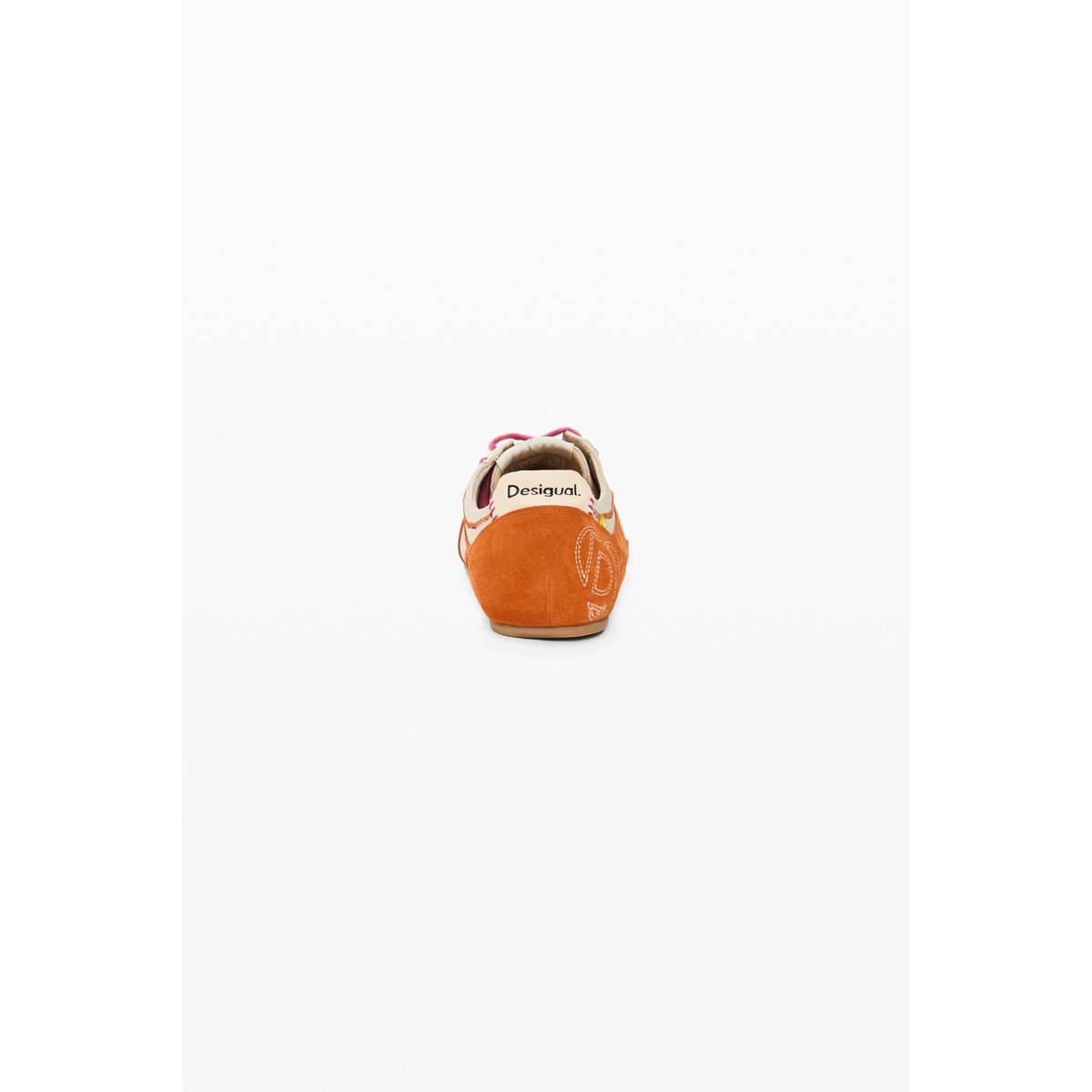 Baskets bicolores orange, DESIGUAL