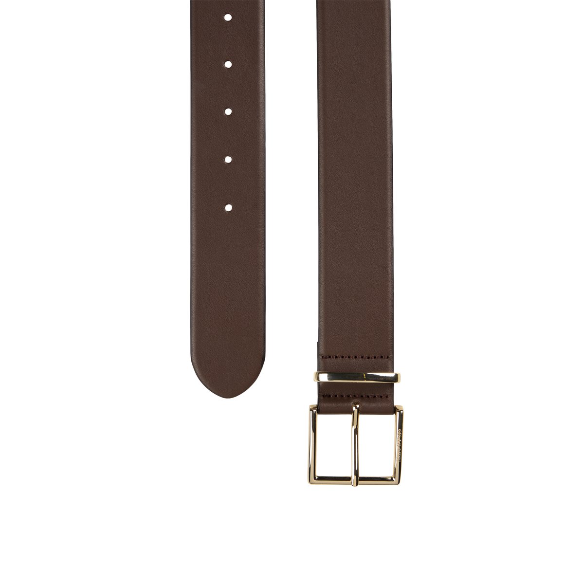 Ceinture modèle Gjesa en cuir nappa gris, MARC O'POLO