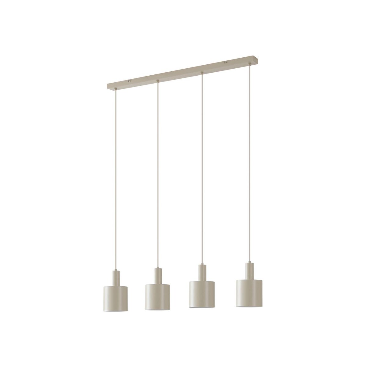 Suspension en métal moderne, Ovelia beige, LINDBY