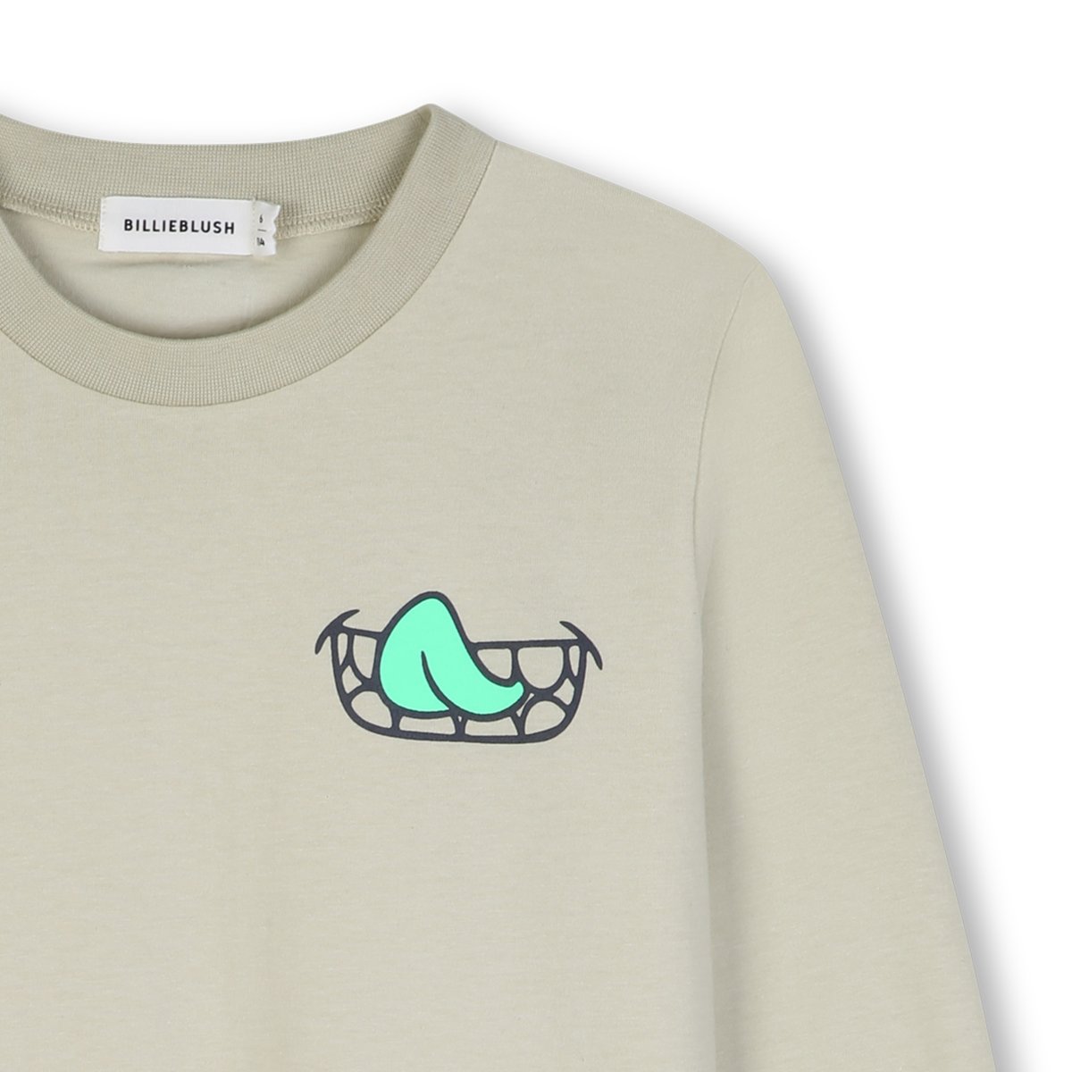 Tee-shirt manches longues chinchila, BILLIEBLUSH