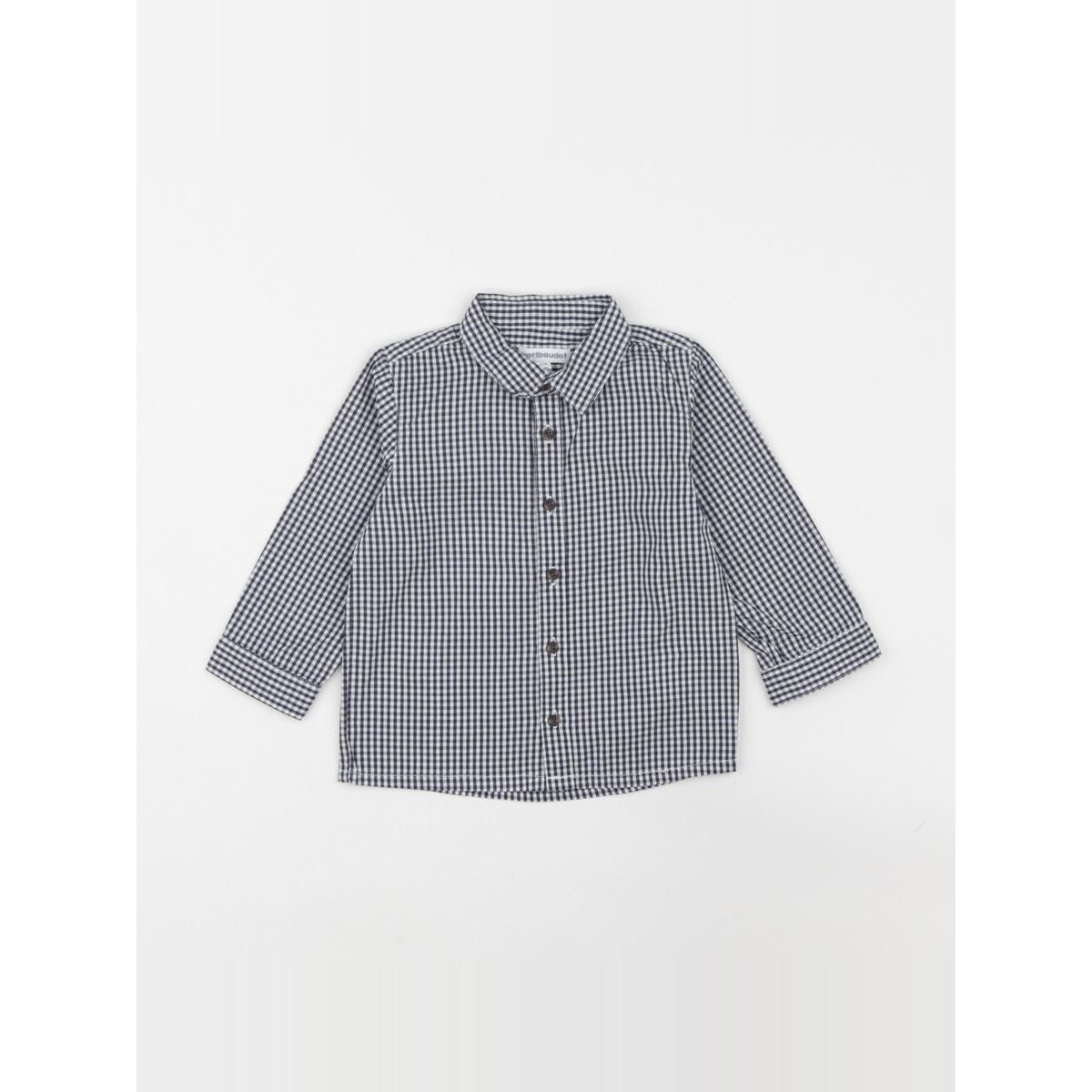 Chemise - Très bon état blanc, bleu, VERTBAUDET