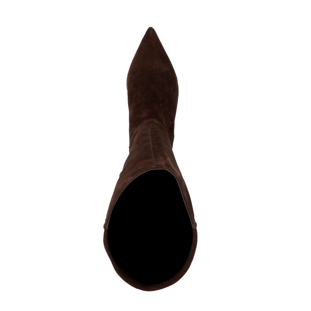 Bottes au genou à talons - SHASA brown-suede, DUNE LONDON