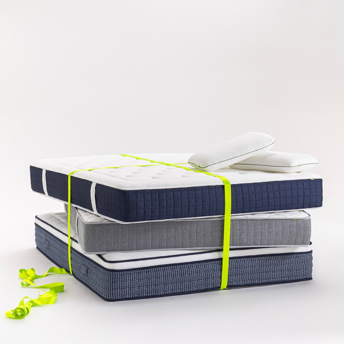 Matelas à ressort et mémoire de forme, accueil moelleux- SOMNIA couleur unique, DRAWER