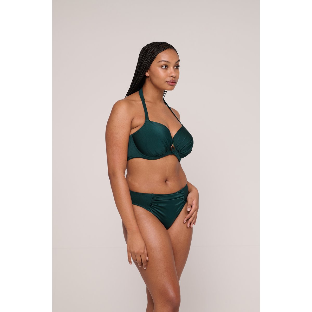Bikini Slip brésilien MANGALORE vert - jewel green, PRIMADONNA